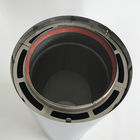 SS 304 Insert Flue Pellet Stove Chimney Pipe Accessories High Temperature Resistant