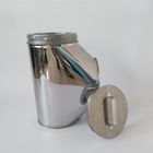 6 Inch 316l Stainless Steel Insulated 90 Degree Tee Fitting Including Drain Cap