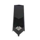 Outdoor Camping Carbon Steel Trapezoidal Power Coated  Wood Burning Stove