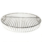 ISO9001 Round Shaped 6mm Flat Industrial Charcoal BBQ Grill