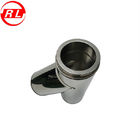 No Insulation 1.2mm Thick 45 Degree Stove Chimney Pipe Sliver