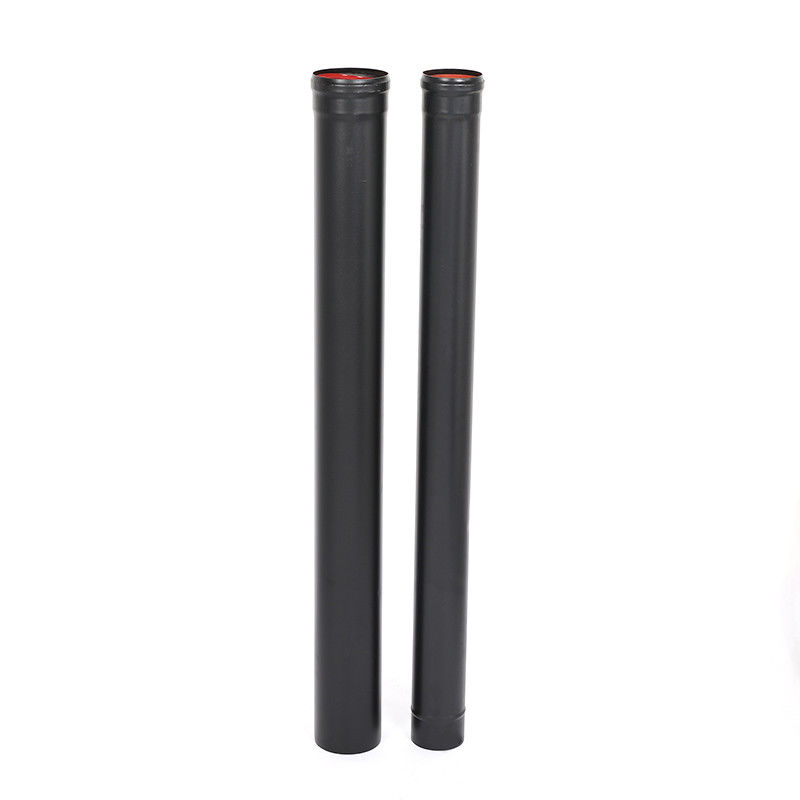 High Precision Black Pellet Stove Pipe Custom Size Stable Performance