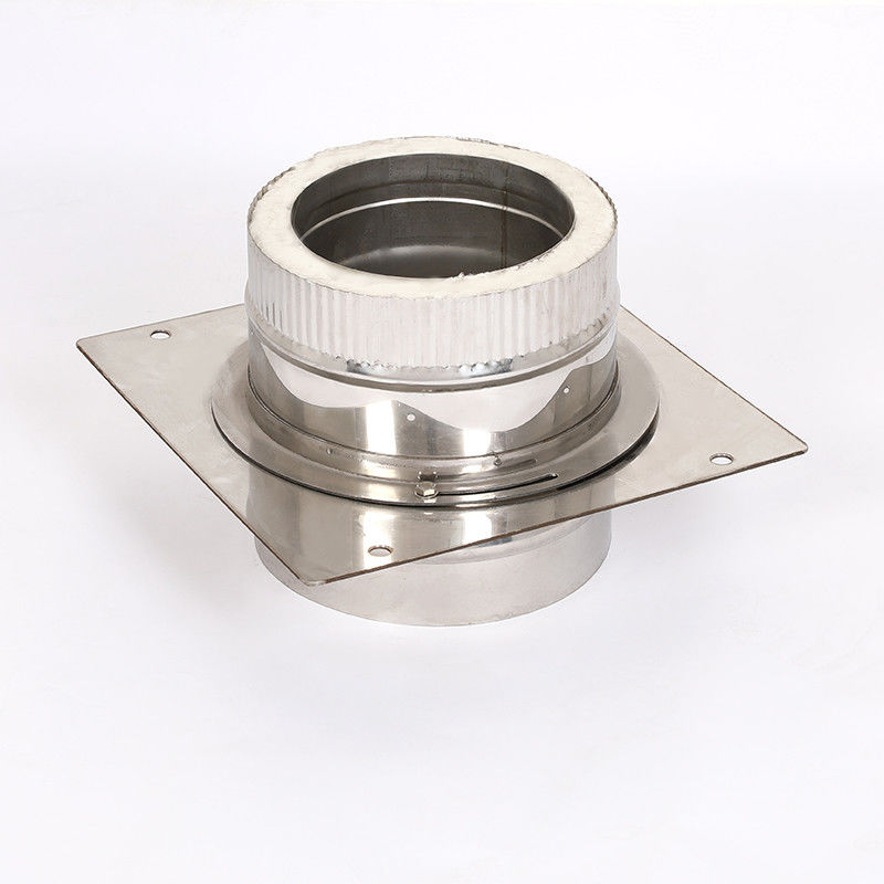 Cold Drawn Fireproof Insulation Around Stove Pipe Base Wall Support Wide Application
