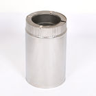 Stainless Steel Angled Chimney Pipe SUS304 SUS316 Material Rust Proof Durable