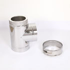 45 Degree Elbow Double Wall Stainless Steel Chimney Pipe Diameter 80mm-350mm