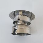 Stainless Steel Chimney Flue Shield Stove Pipe Rain Cap With Spigot Locking Connenction