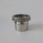 Silver 6 Inch Double Wall Chimney Pipe Twist Insulated Adaptor CE  &  ISO9001