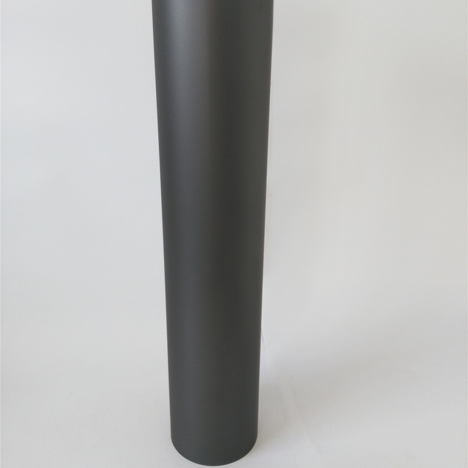 6 Inch Straight Single Wall Stainless Steel Flue Pipe Black Powder 6 Inch Stainless Steel Flue Pipe